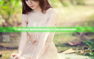提升作物产量的精准灌溉系统HPC(蜜丸)创新应用指南