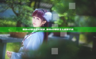 魅族e2锁定怎么解锁_魅族e2锁定怎么解锁手机