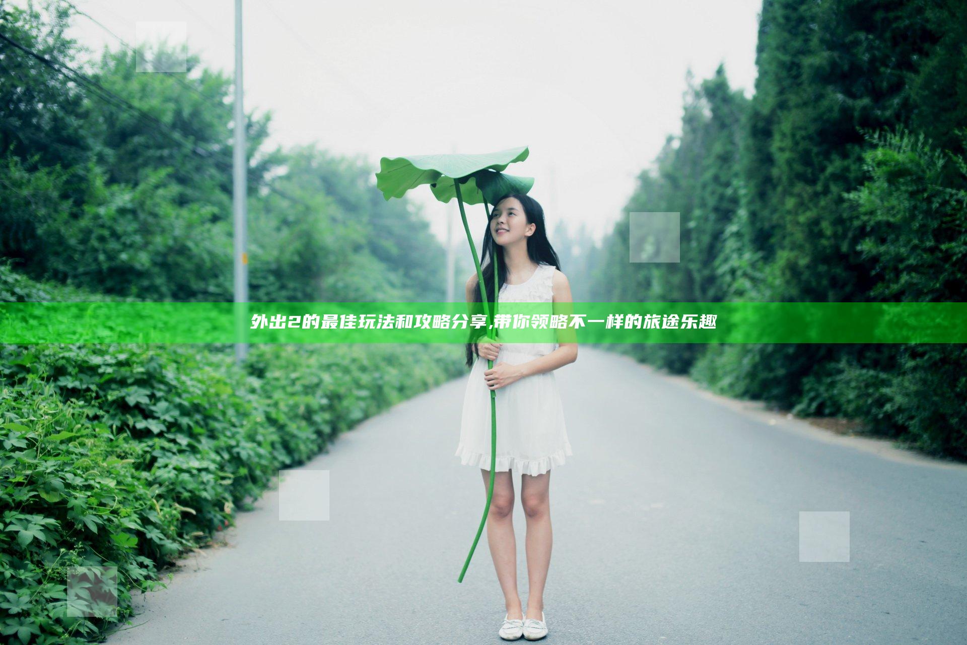 外出2的最佳玩法和攻略分享, 带你领略不一样的旅途乐趣